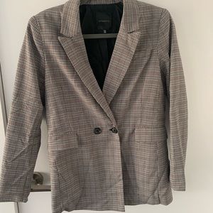 Plaid blazer